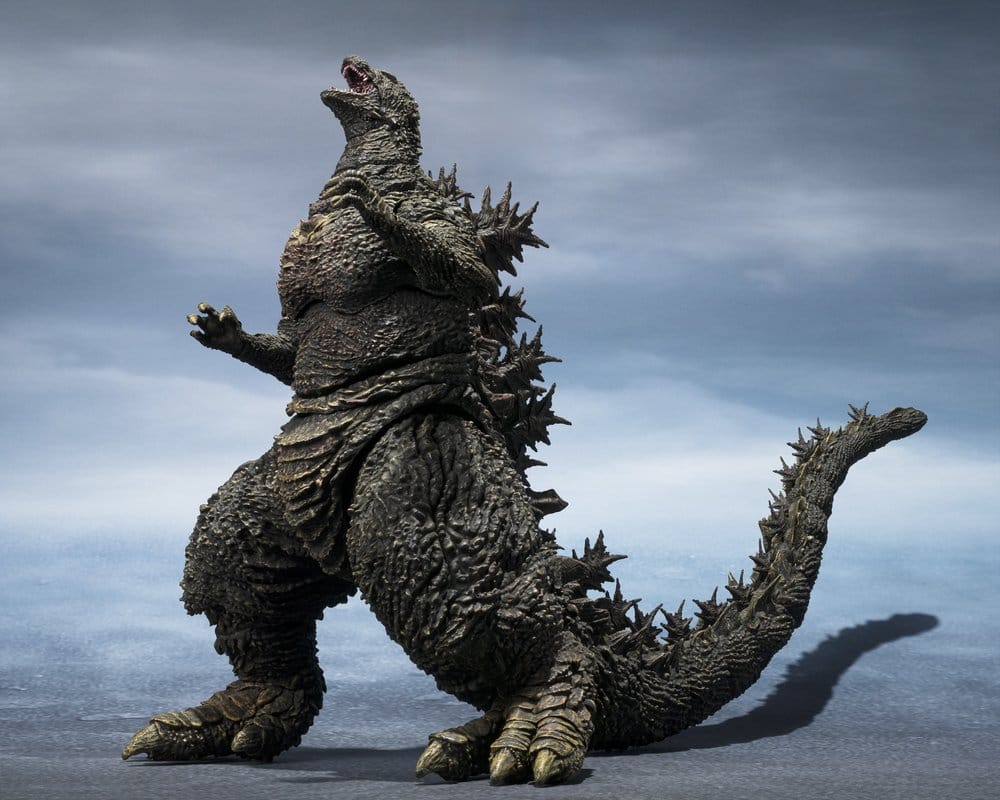 SU ORDINAZIONE Godzilla S.H.MonsterArts Action Figure Godzilla the Ride: Great Clash 16 cm 