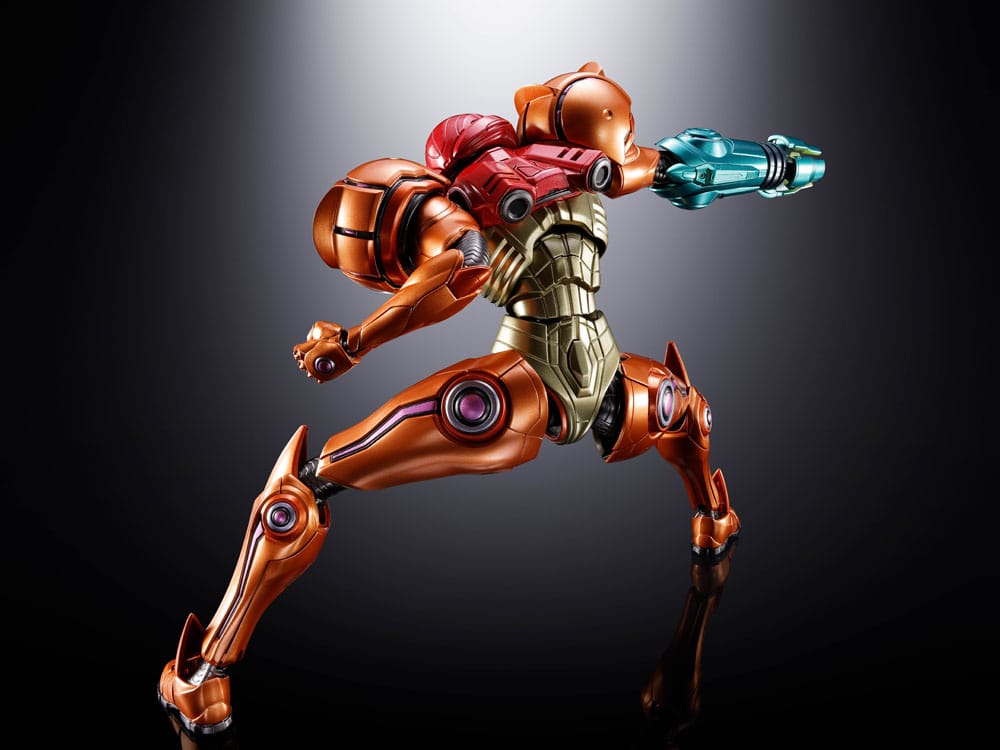 SU ORDINAZIONE Metroid Prime 4: Beyond Diecast Action Figure Samus Aran LED 21 cm 