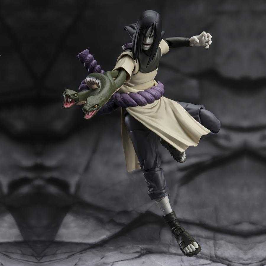 SU ORDINAZIONE Naruto S.H.Figuarts Action Figure Orochimaru - Seeker of Immortality Reissue 15 cm         