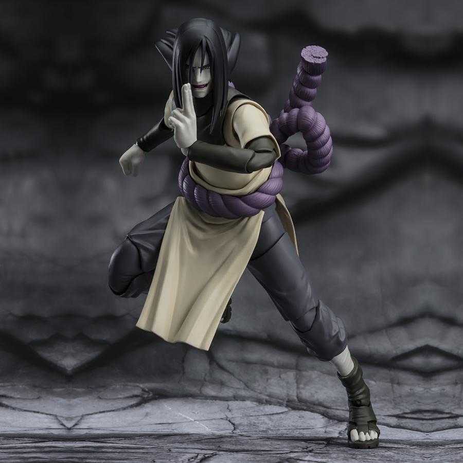 SU ORDINAZIONE Naruto S.H.Figuarts Action Figure Orochimaru - Seeker of Immortality Reissue 15 cm         