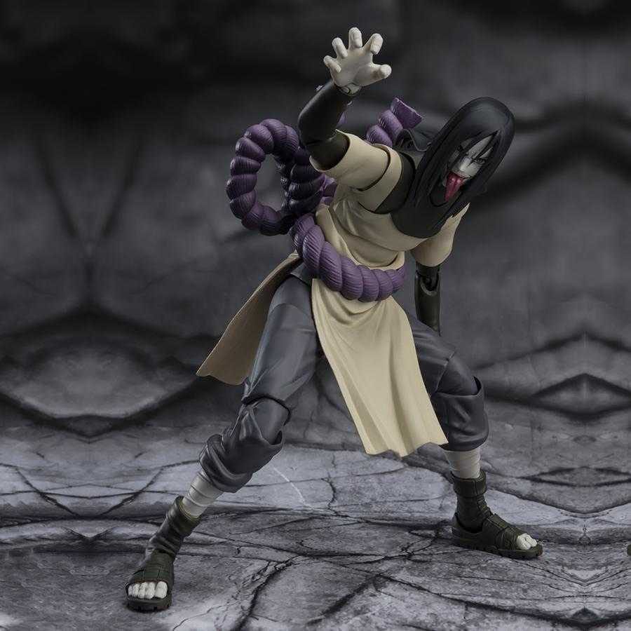 SU ORDINAZIONE Naruto S.H.Figuarts Action Figure Orochimaru - Seeker of Immortality Reissue 15 cm         