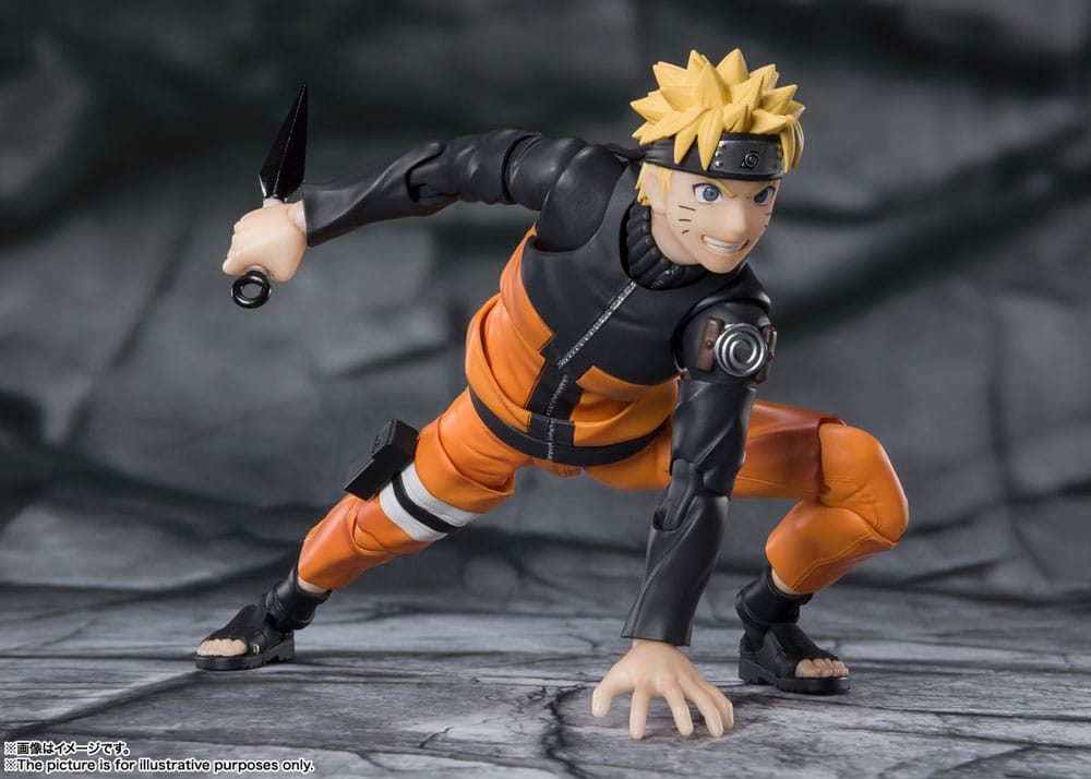 VORBESTELLUNG+ 07/2026 Naruto SHFiguarts Actionfigur Naruto Uzomaki, der Jinchūriki, dem die Hoffnung anvertraut wurde, 15 cm
