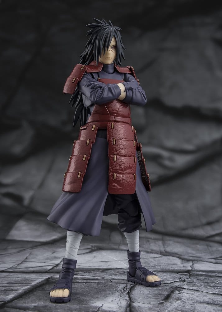 PREORDINE+ 10/2026 Naruto Shippuden S.H.Figuarts Action Figure Madara Uchiha Legend of Darkness 17 cm
