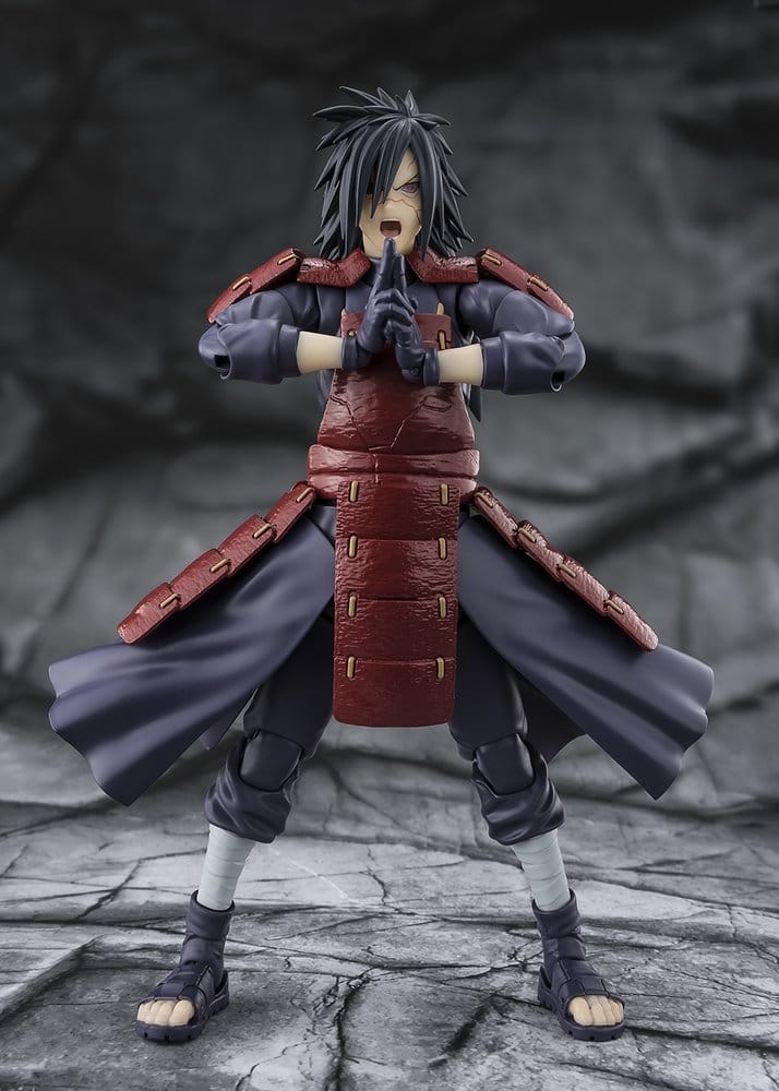 PREORDINE+ 10/2026 Naruto Shippuden S.H.Figuarts Action Figure Madara Uchiha Legend of Darkness 17 cm