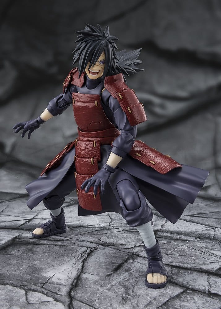 PREORDINE+ 10/2026 Naruto Shippuden S.H.Figuarts Action Figure Madara Uchiha Legend of Darkness 17 cm