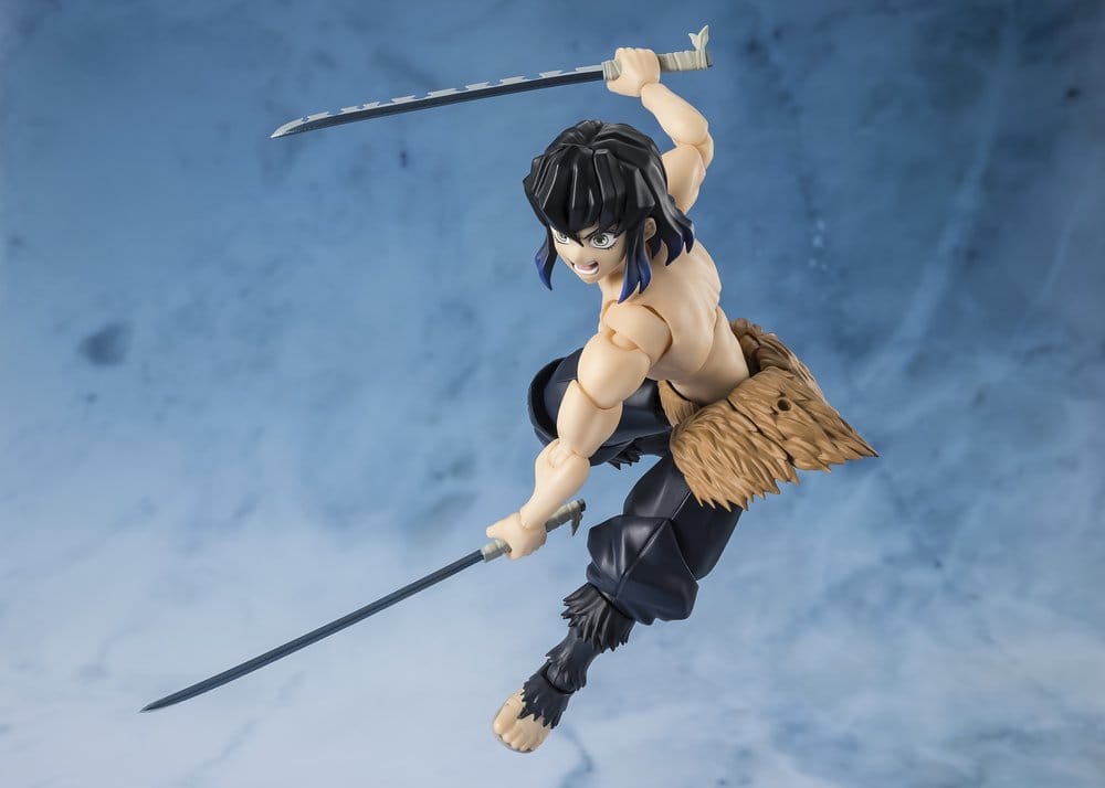 PREORDINE+ 12/2026 Demon Slayer: Kimetsu no Yaiba S.H. Figuarts Action Figure Inosuke Hashibira 14 cm