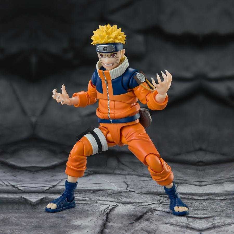 SU ORDINAZIONE Naruto S.H.Figuarts Action Figure Naruto Uzumaki The No.1 Most Unpredictable Ninja Reissue 15 cm         