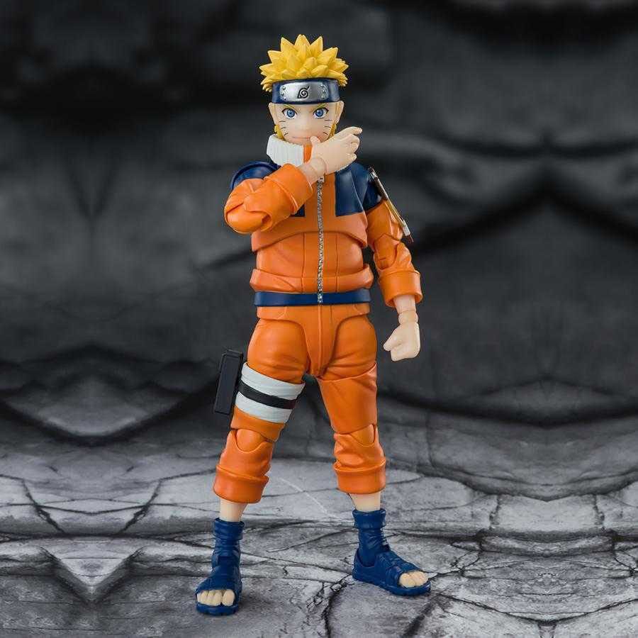 SU ORDINAZIONE Naruto S.H.Figuarts Action Figure Naruto Uzumaki The No.1 Most Unpredictable Ninja Reissue 15 cm         