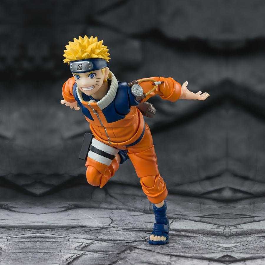 SU ORDINAZIONE Naruto S.H.Figuarts Action Figure Naruto Uzumaki The No.1 Most Unpredictable Ninja Reissue 15 cm         