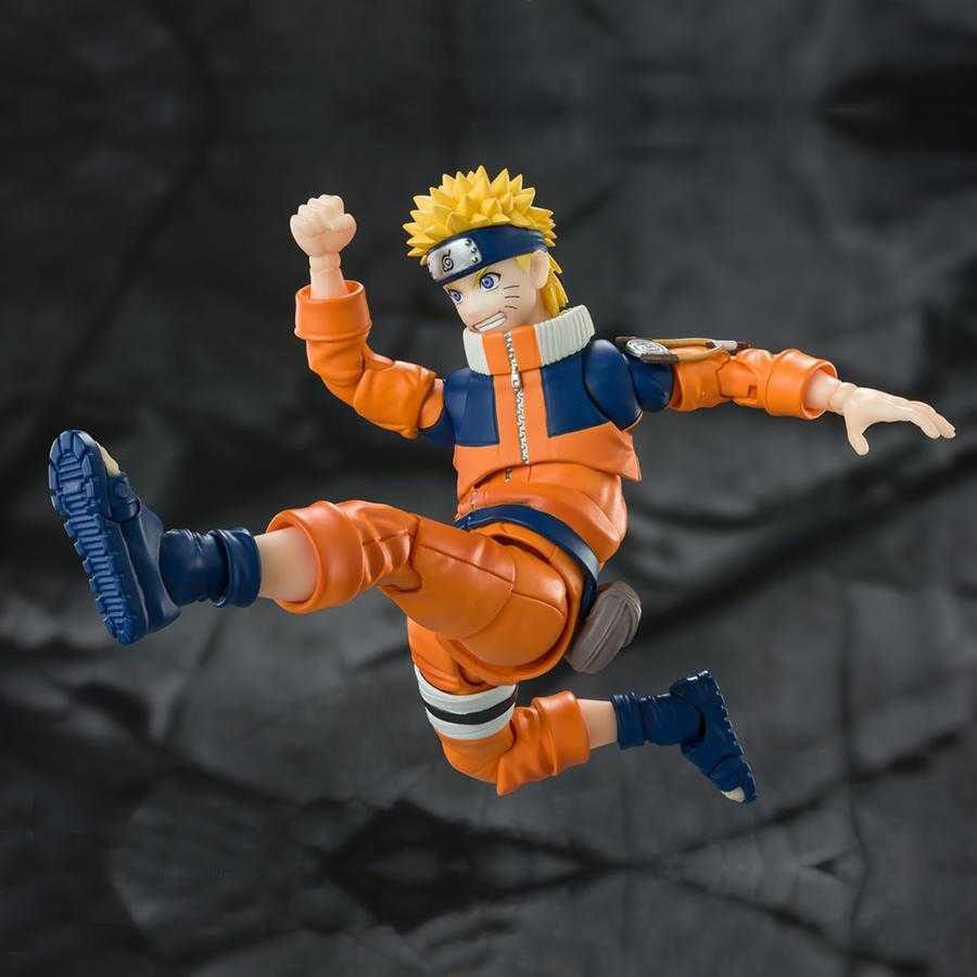 SU ORDINAZIONE Naruto S.H.Figuarts Action Figure Naruto Uzumaki The No.1 Most Unpredictable Ninja Reissue 15 cm         