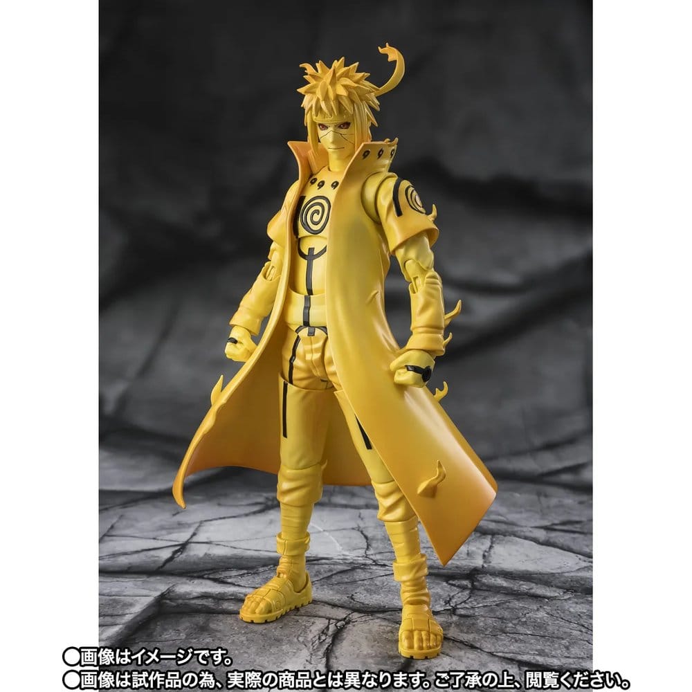 PREORDINE+ 05/2027 Naruto S.H.Figuarts Action Figure Minato Namikaze (Kurama Link Mode) -Bond of Light That Shatters Darkness- 15 cm