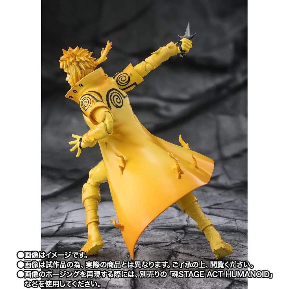 PREORDINE+ 05/2027 Naruto S.H.Figuarts Action Figure Minato Namikaze (Kurama Link Mode) -Bond of Light That Shatters Darkness- 15 cm