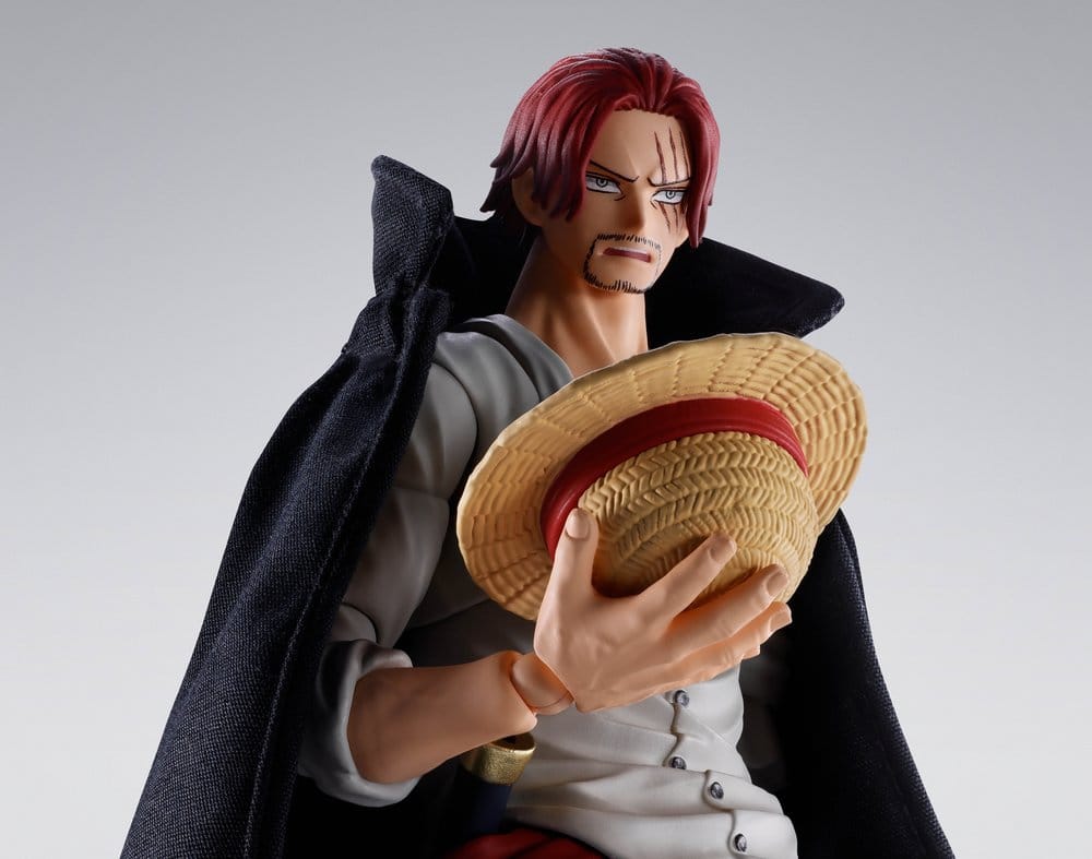 PREORDINE+ 04/2027 One Piece S.H.Figuarts Action Figure Shanks -Marineford- 17 cm