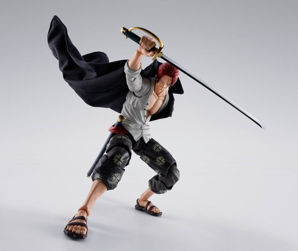 PREORDINE+ 04/2027 One Piece S.H.Figuarts Action Figure Shanks -Marineford- 17 cm