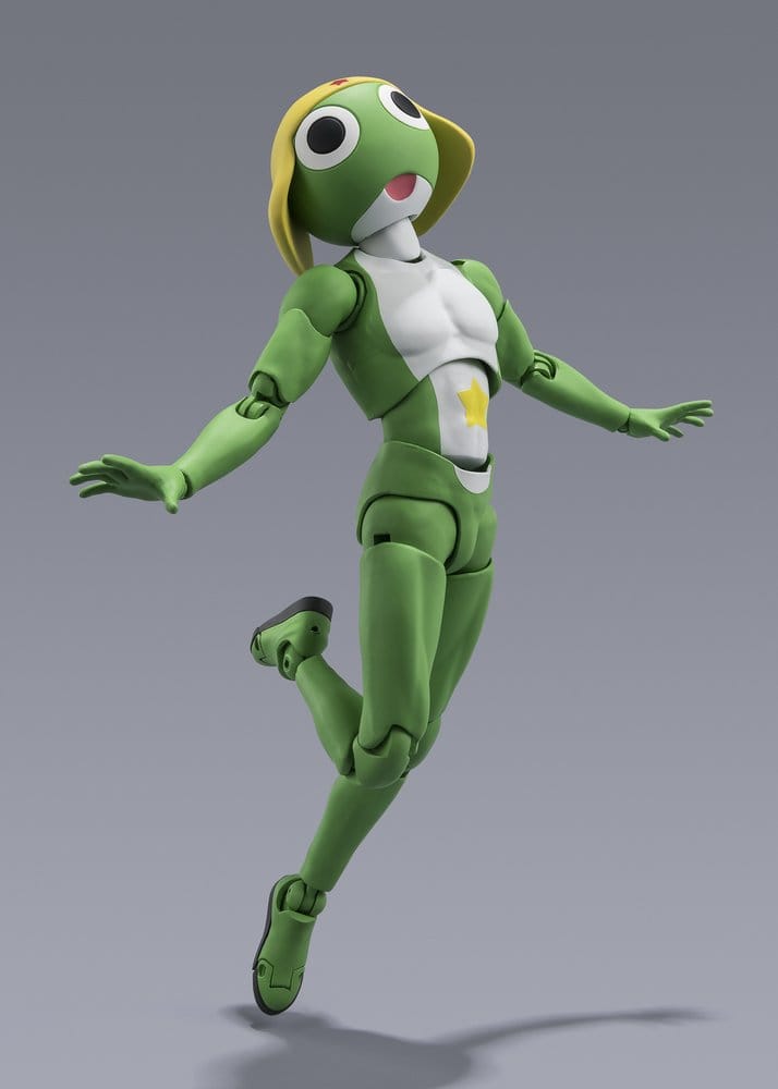 PREORDINE+ 05/2027 Sergeant Frog S.H.Figuarts Action Figure Keroro & Pekoponian Suits Set 16 cm