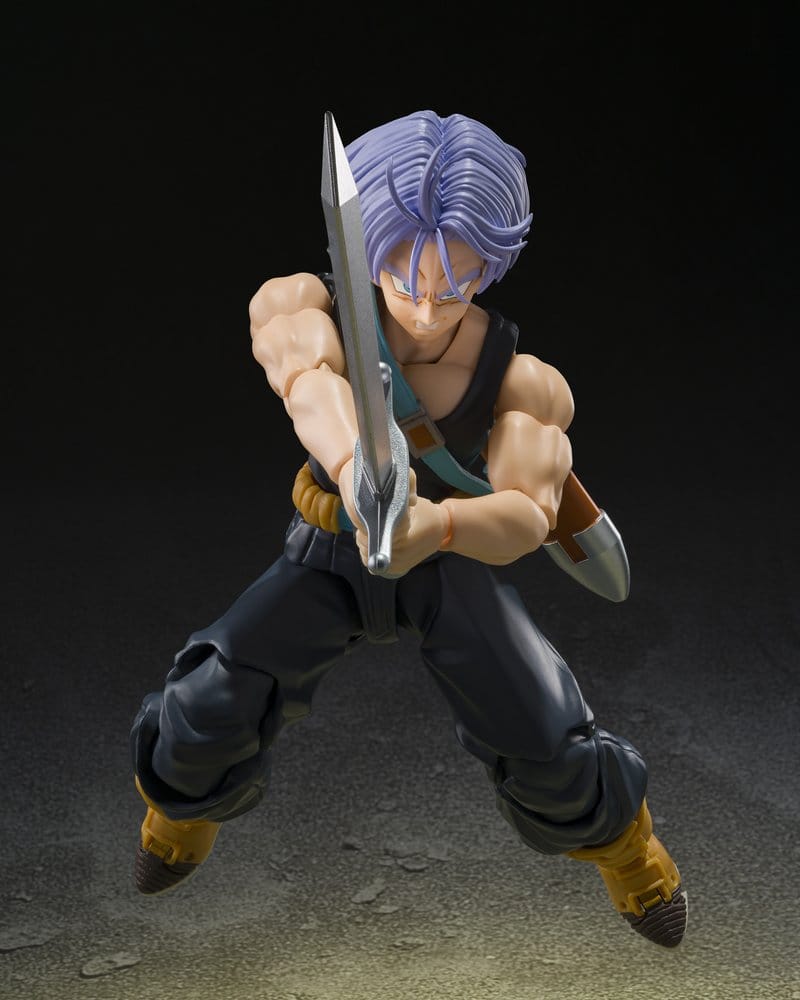 PREORDINE+ 06/2027 Dragon Ball Z S.H.Figuarts Action Figure Trunks <Z-Fighters> Group Base Ver.B Limited Edition 14 cm
