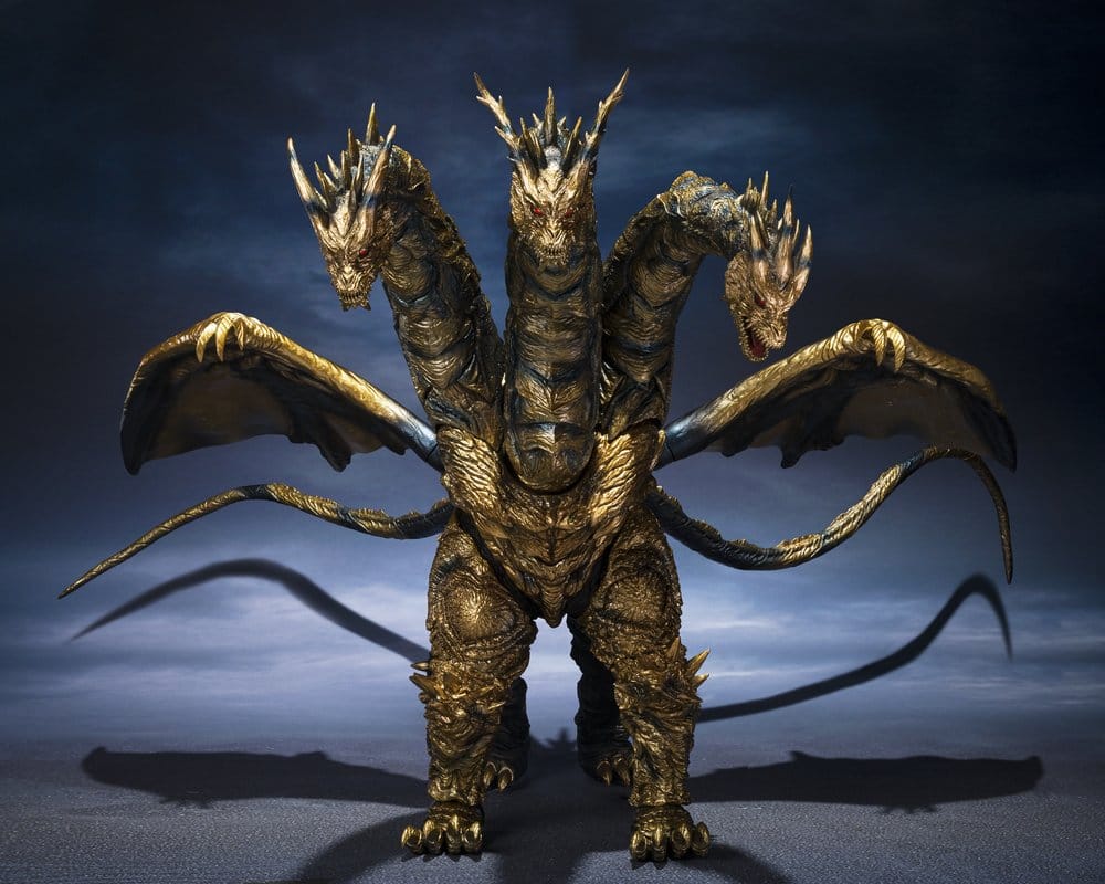 PREORDINE+ 07/2027 Godzilla S.H.MonsterArts Action Figure Kaizer Ghidorah 25 cm