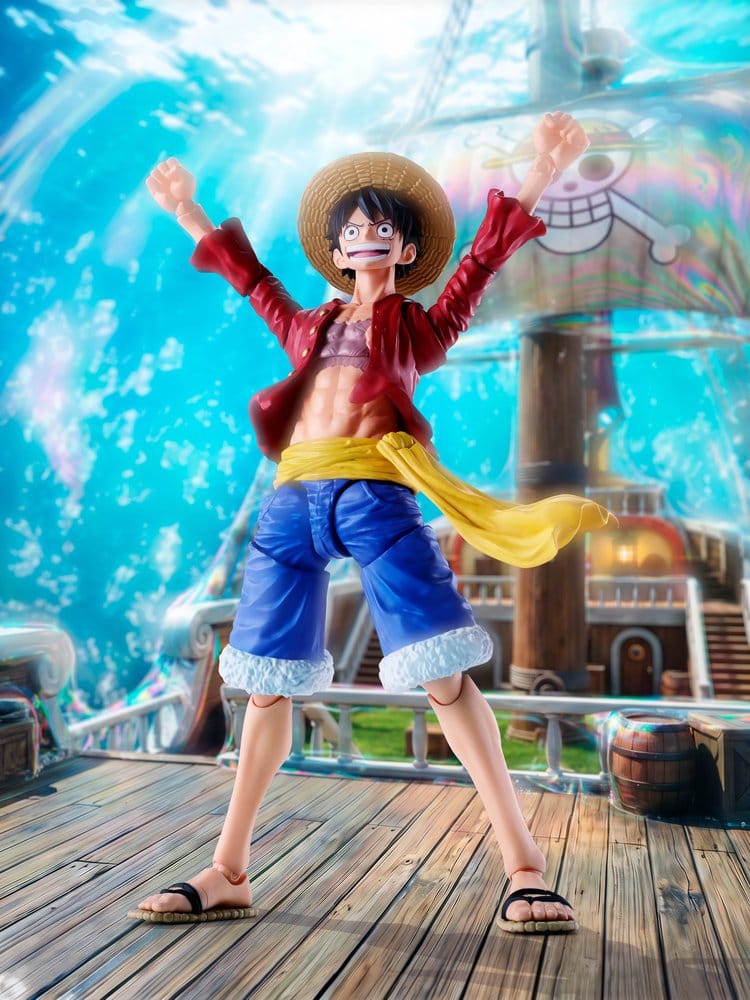 PREORDINE+ 07/2027 One Piece S.H.Figuarts Action Figure Monkey D. Luffy -Two Years Later- 15 cm