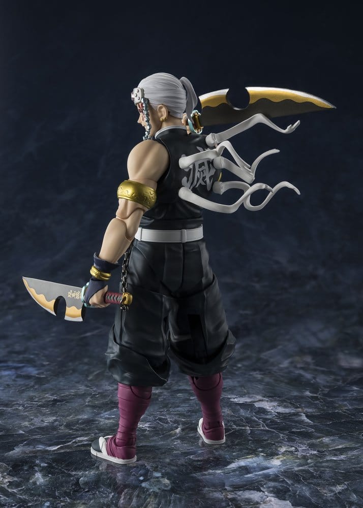 PREORDINE+ 07/2027 Demon Slayer: Kimetsu no Yaiba S.H.Figuarts Action Figure Uzui Tengen 17 cm