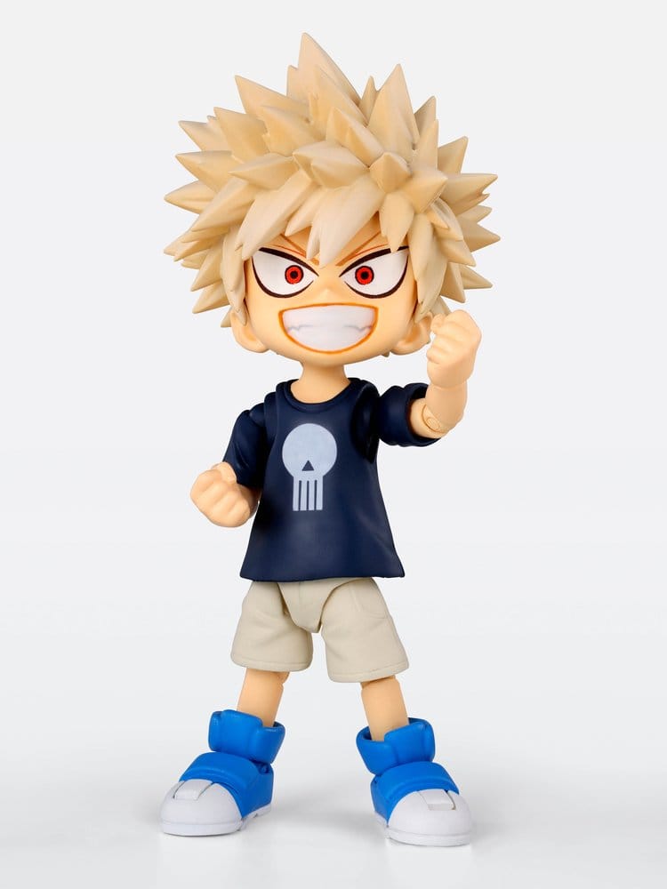 PREORDINE+ 07/2027 My Hero Academia S.H.Figuarts Action Figure Izuku Midoriya & Katsuki Bakugo -Childhood Set- 9 cm