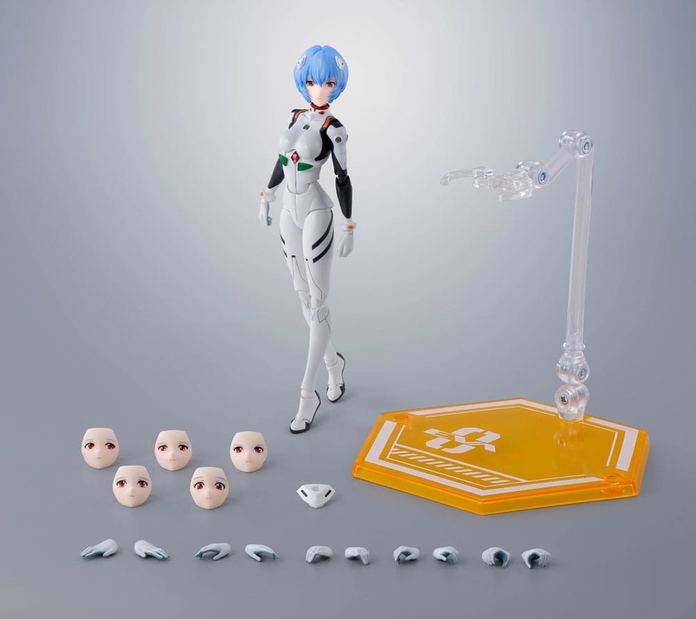 PREORDINE+ 02/2027 Evangelion S.H.Figuarts Action Figure Rei Ayanami 14 cm