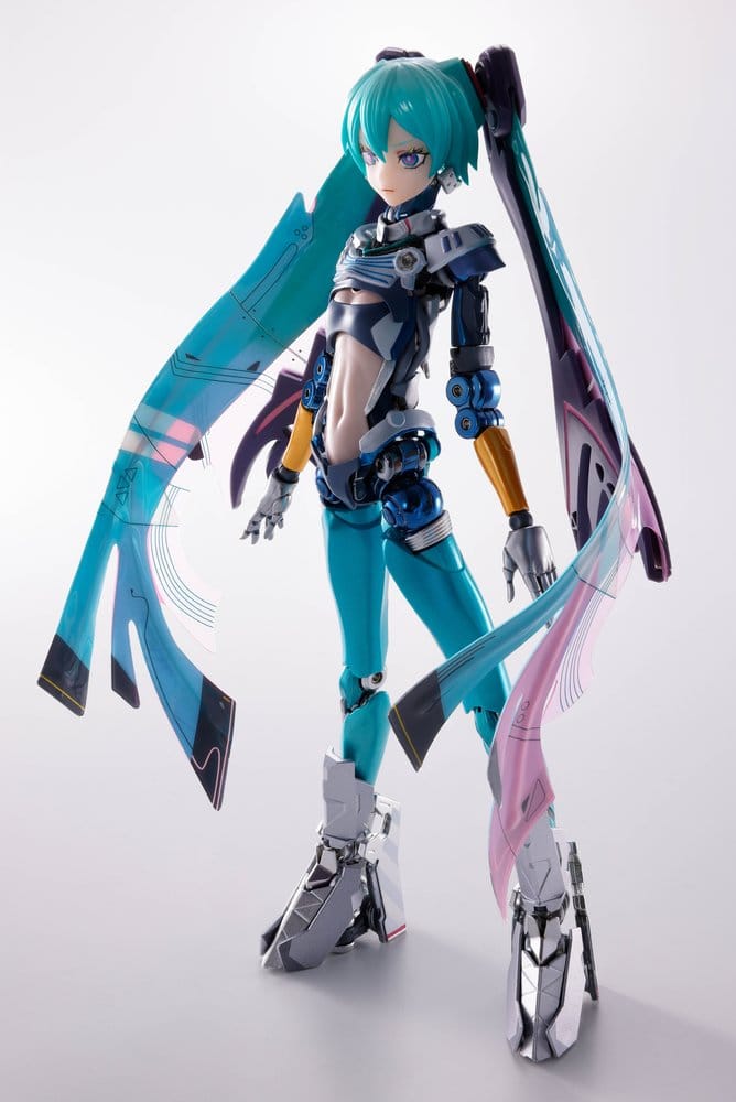 PREORDINE+ 01/2027 (NON CANCELLABILE) Hatsune Miku Metal Build Diecast Action Figure Hatsune Miku 18 cm