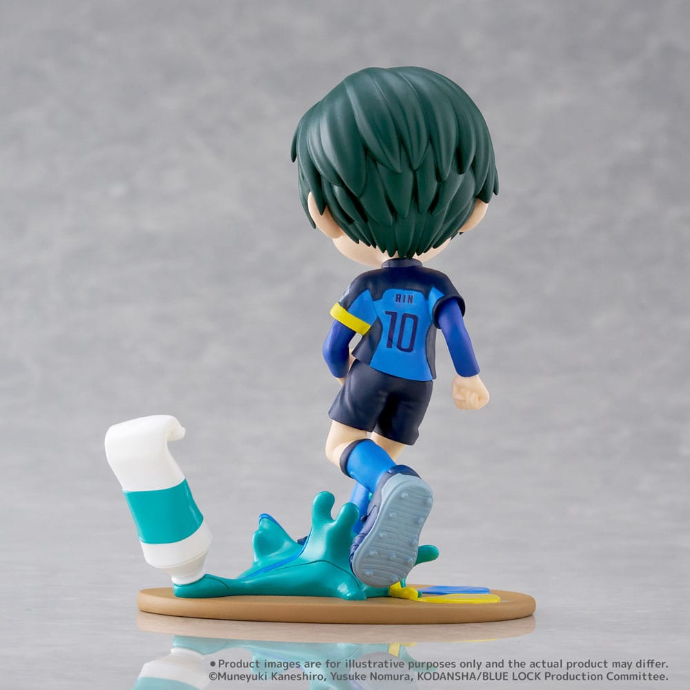 PREORDINE CHIUSO 09/2025 Blue Lock PalVerse PVC Statue Rin Itoshi 10 cm (PREORDINE NON CANCELLABILE)