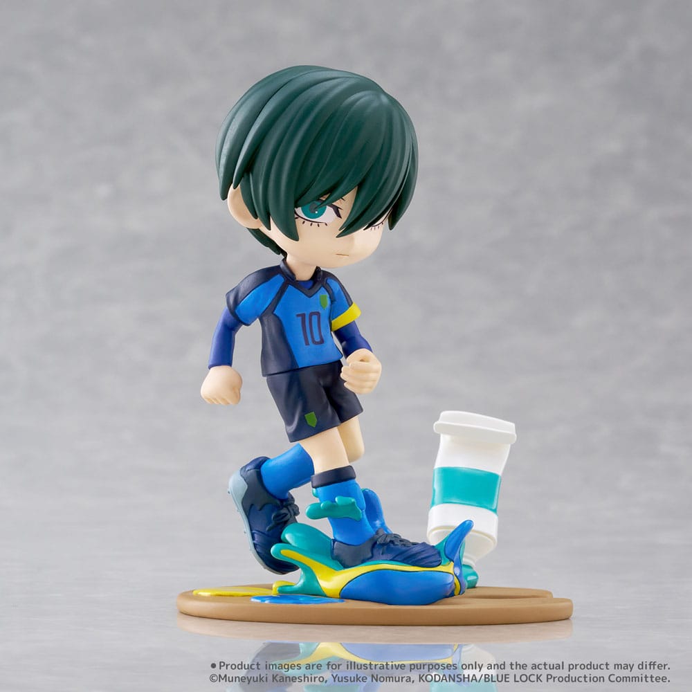 PREORDINE CHIUSO 09/2025 Blue Lock PalVerse PVC Statue Rin Itoshi 10 cm (PREORDINE NON CANCELLABILE)