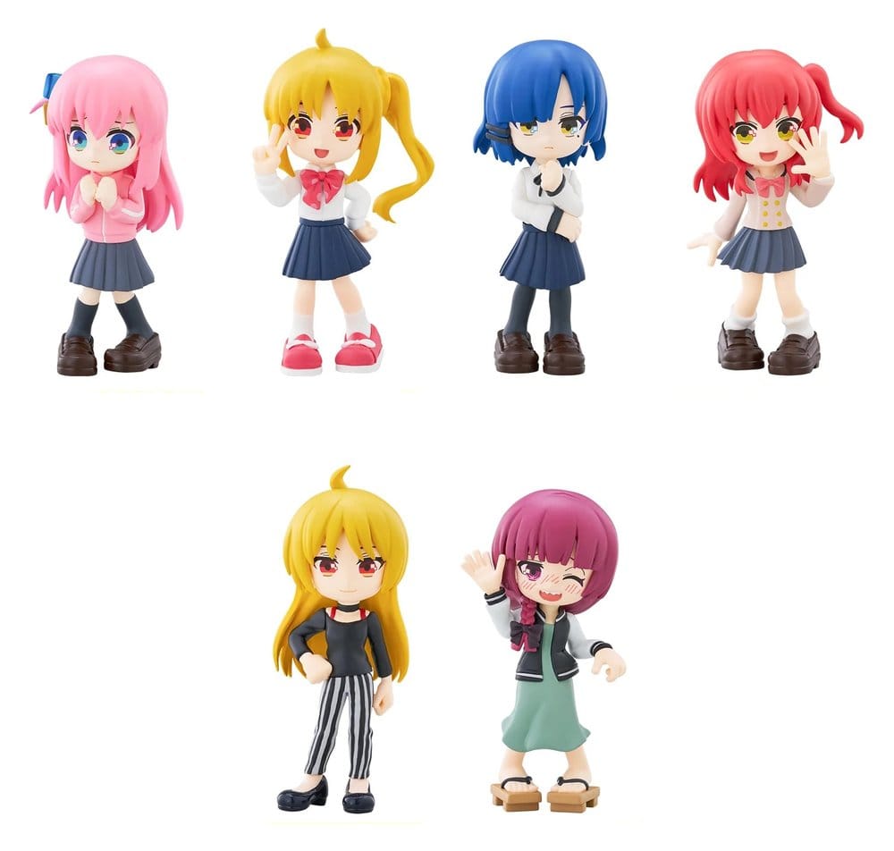 PREORDINE+ 08/2027 Bocchi the Rock! PalVerse Mini Figures Blind Box Display (6)