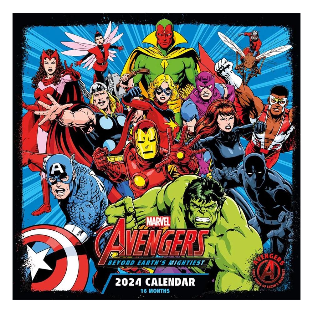 SU ORDINAZIONE Marvel Calendar 2024 Avengers *PREZZO SPECIALE*