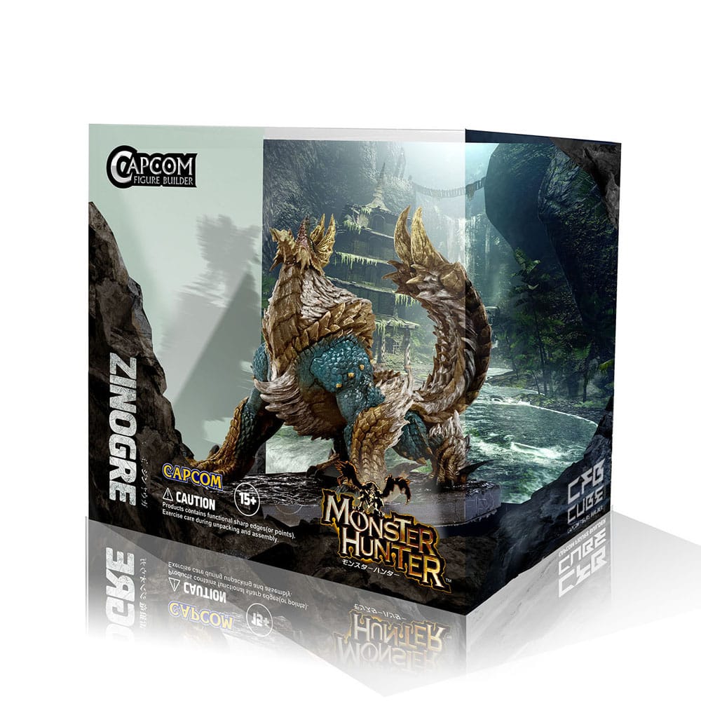 PREORDINE ESAURITO Monster Hunter PVC Statue CFB Creators Model Zinogre 10 cm