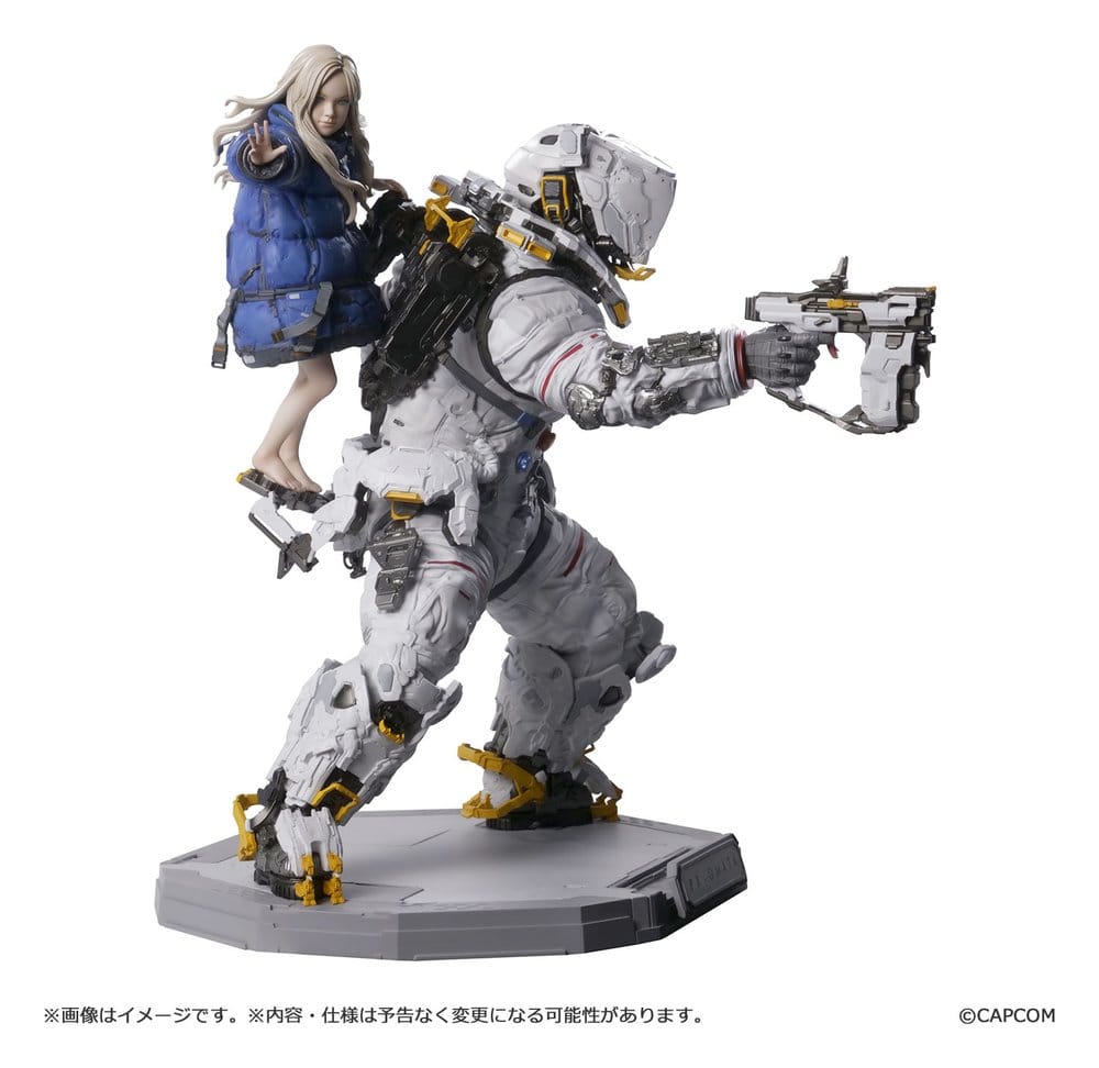 PREORDINE+ 04/2027 Pragmata Capcom Figure Builder Creator's Model PVC Figure Hugh & Diana 28 cm