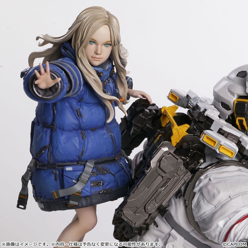 PREORDINE+ 04/2027 Pragmata Capcom Figure Builder Creator's Model PVC Figure Hugh & Diana 28 cm