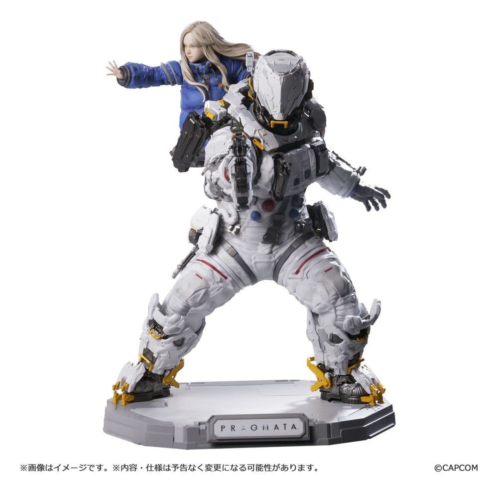PREORDINE+ 04/2027 Pragmata Capcom Figure Builder Creator's Model PVC Figure Hugh & Diana 28 cm