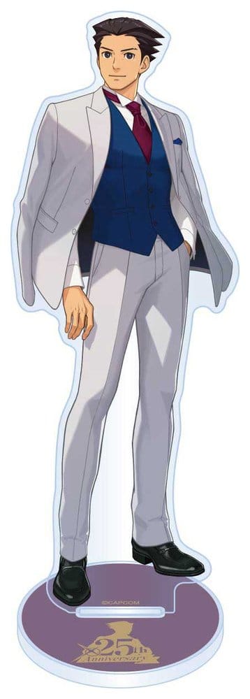 PREORDINE+ 07/2027 Ace Attorney 25th Anniversary Acrylic Stand Main Visual Phoenix Wright 13–15 cm