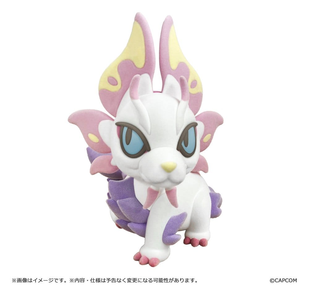 PREORDINE+ 06/2027 Monster Hunter Chibi Style Flocked Figure Mizutsune 12 cm