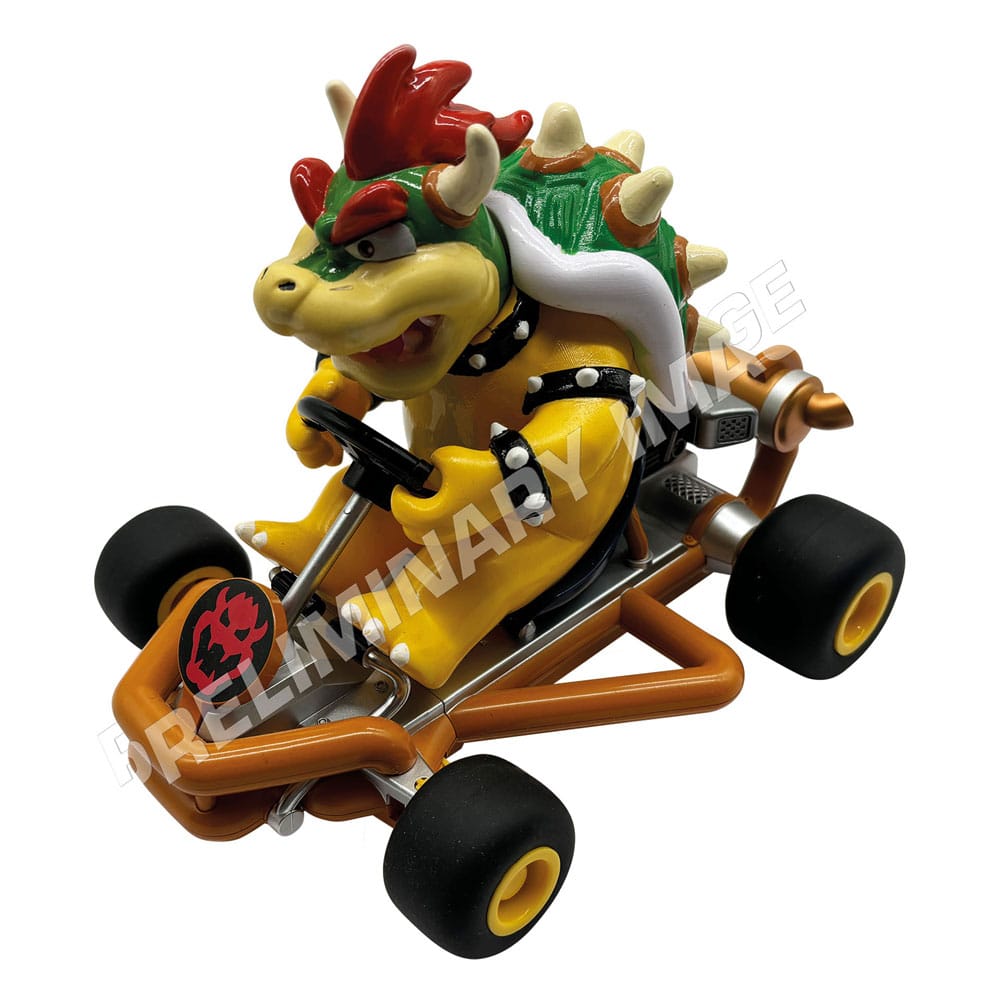 SU ORDINAZIONE Super Mario Kart RC remote-controlled Car 1/18 2.4GHz Pipe Kart Bowser