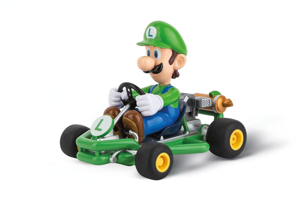 SU ORDINAZIONE Super Mario Kart RC remote-controlled Car 1/18 2.4GHz Pipe Kart Luigi