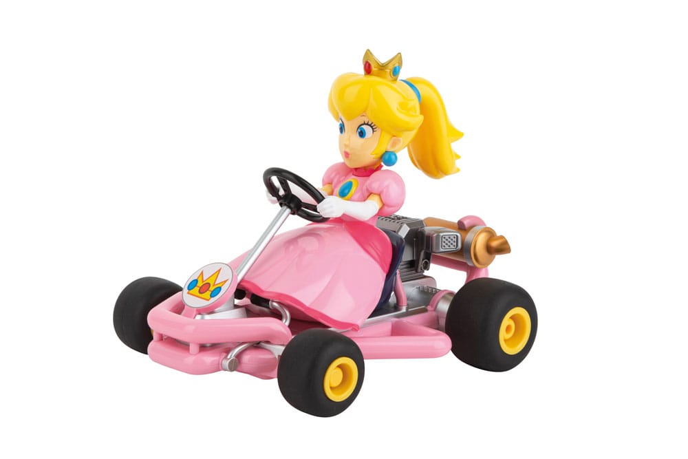 SU ORDINAZIONE Super Mario Kart RC remote-controlled Car 1/18 2.4GHz Pipe Kart Peach ESAURITO