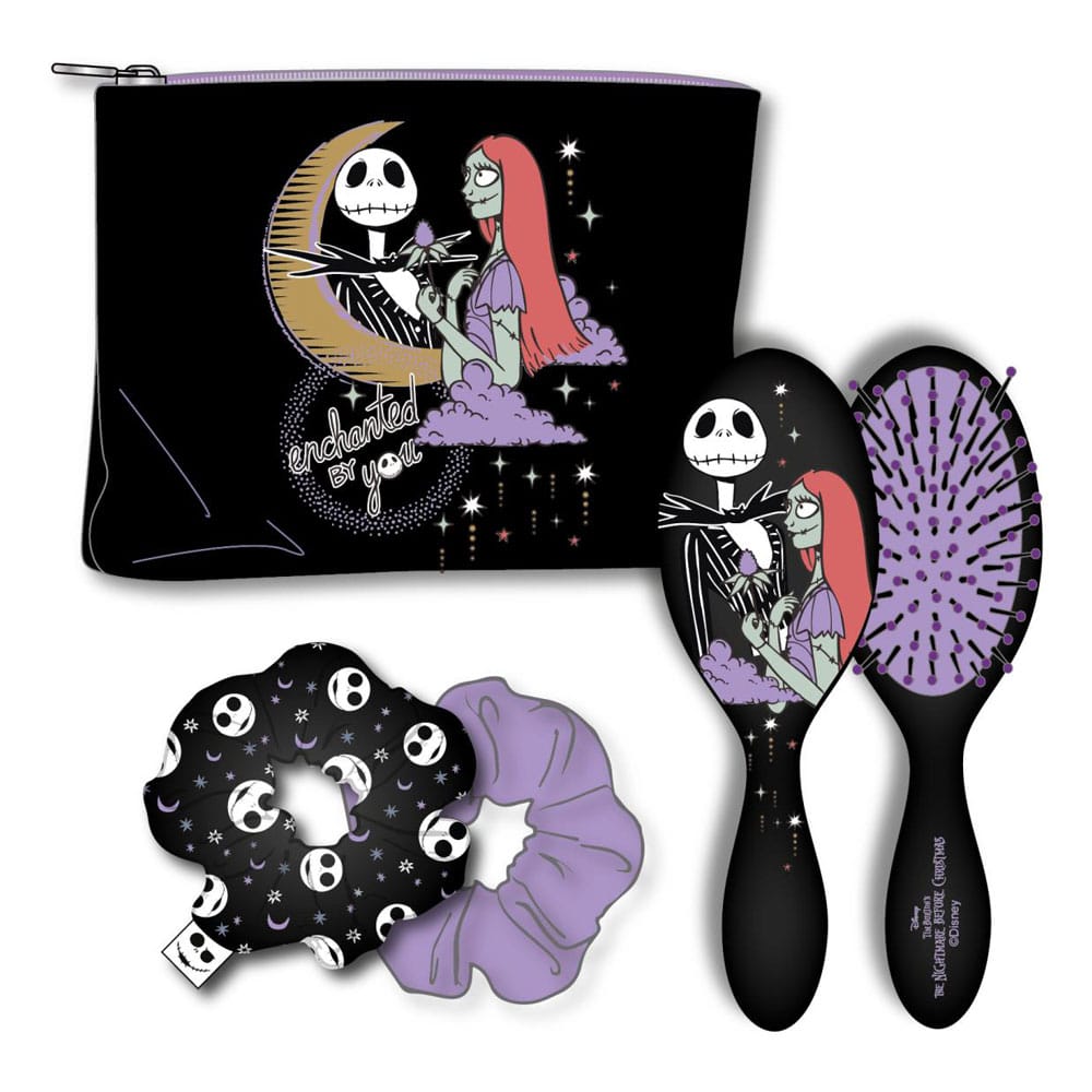 AUF BESTELLUNG GEFERTIGT: Nightmare Before Christmas Schminktasche, 3er-Pack, Jack &amp; Sally