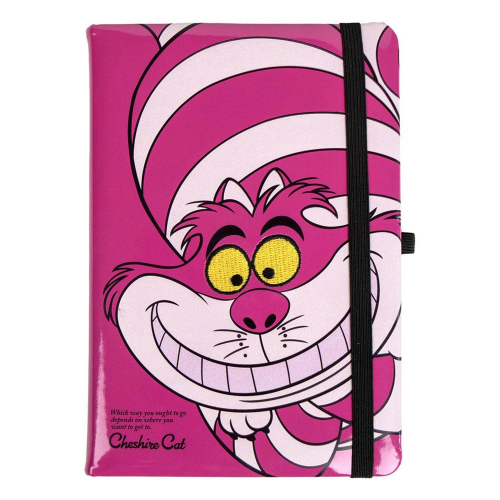 AUF BESTELLUNG Disney Premium A5 Notizbuch Alice im Wunderland Grinsekatze