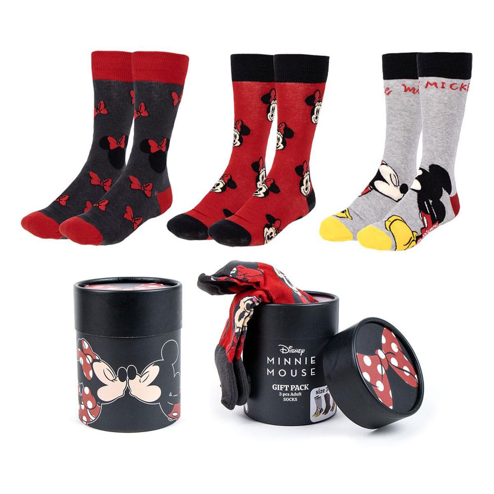 AUF BESTELLUNG Disney Socken 3er-Pack Minnie 2 36-43