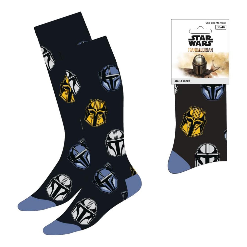 SU ORDINAZIONE Star Wars: The Mandalorian Socks Helmets 38-45