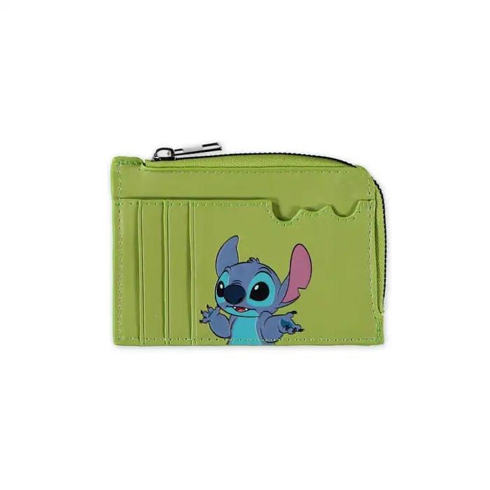 MADE TO ORDER Lilo &amp; Stitch Card Wallet Green