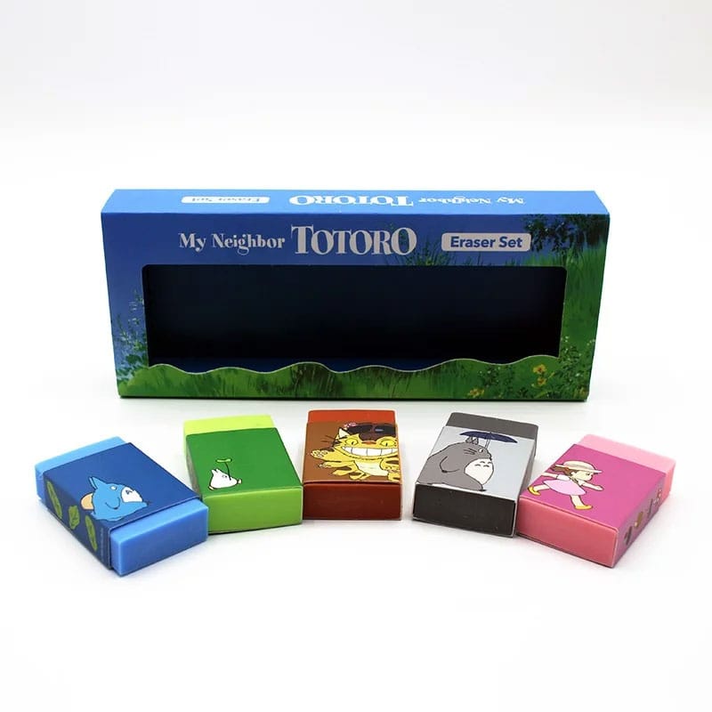 AUF BESTELLUNG Mein Nachbar Totoro Radiergummi-Set (5) AUSVERKAUFT