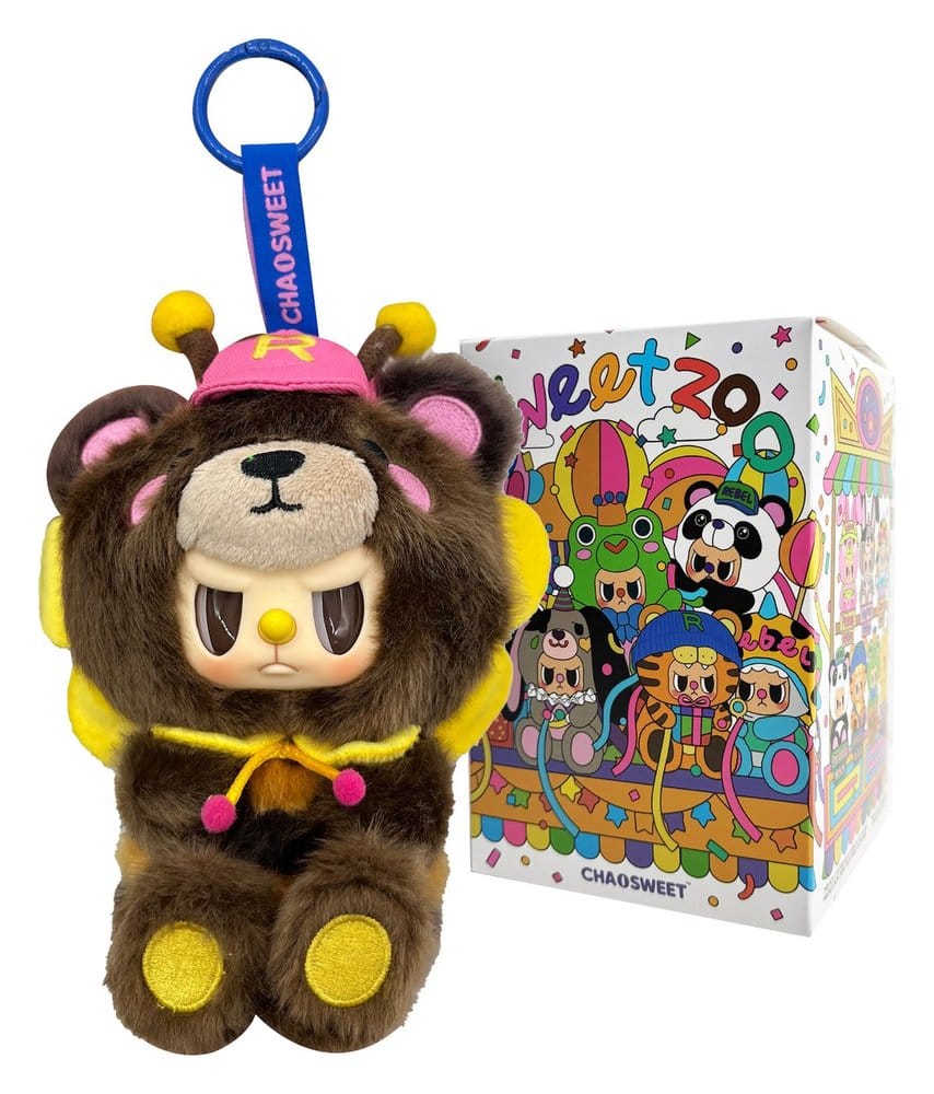 🧪 LAB | SU ORDINAZIONE Rebel Bears Vinyl Plush Figures Blind Box Sweet Zoo Display 10 cm (6)
