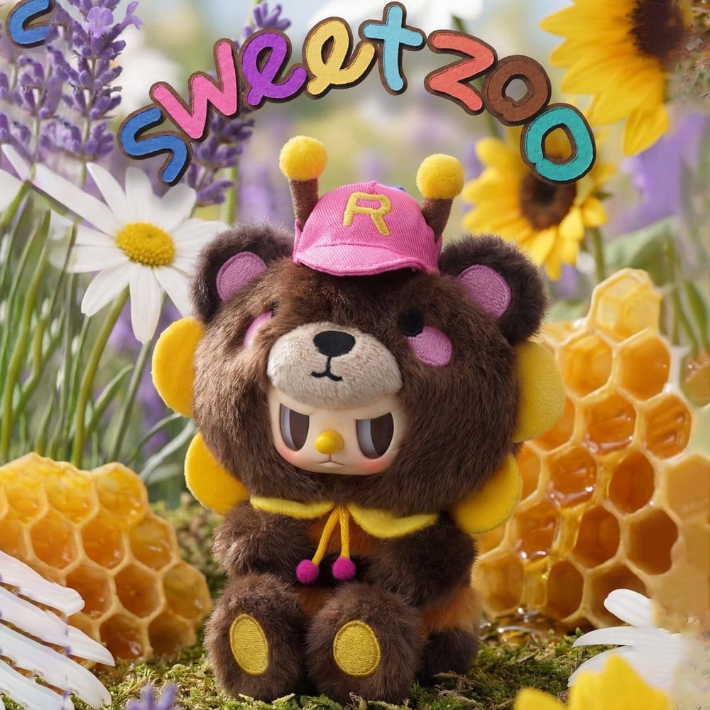 🧪 LAB | SU ORDINAZIONE Rebel Bears Vinyl Plush Figures Blind Box Sweet Zoo Display 10 cm (6)