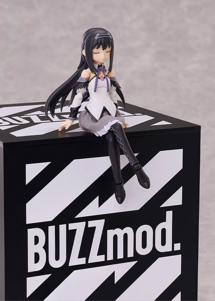 PREORDINE+ 10/2027 Puella Magi Madoka Magica the Movie -Walpurgisnacht: Rising- BUZZmod. Action Figure 1/12 Homura Akemi 14 cm