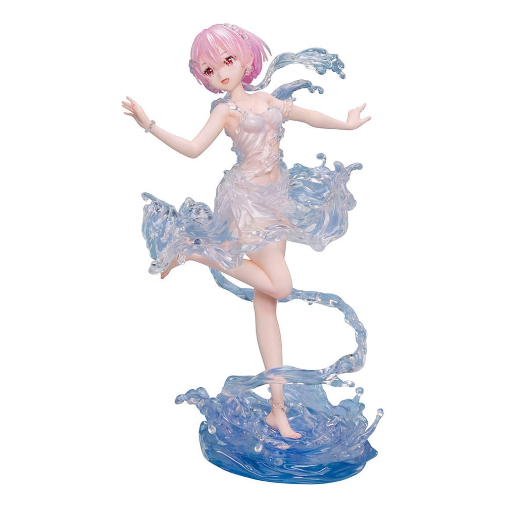 SU ORDINAZIONE Re:Zero Starting Life in Another World PVC Statue 1/7 Ram Aqua Dress 23 cm *PREZZO SPECIALE*