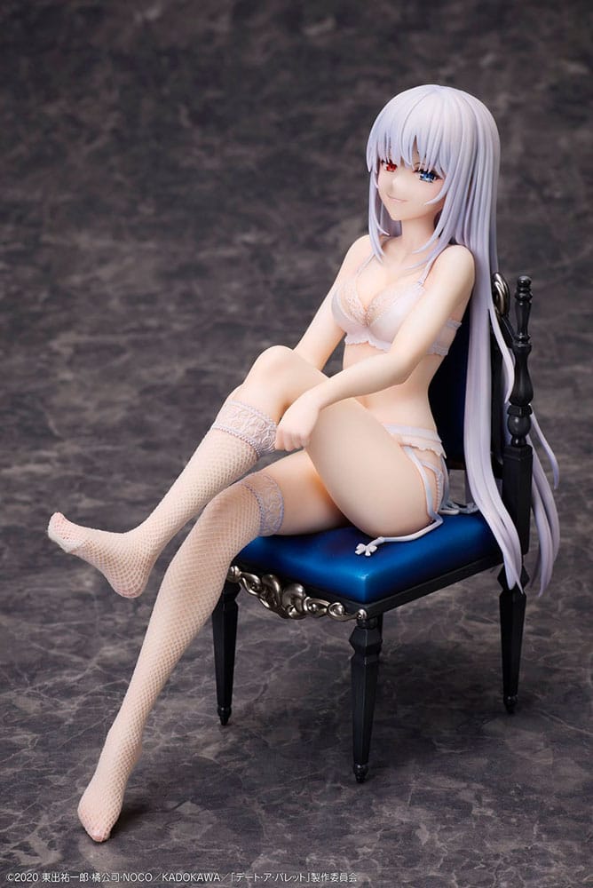 PREORDINE 12/2025 Date A Bullet Statues 1/7 Kurumi Tokisaki & White Queen 17 cm (PREORDINE NON CANCELLABILE)